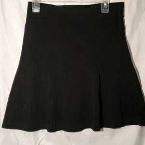 Flare sweater skirt